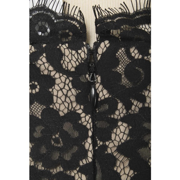 ROBERT RODRIGUEZ x Target Black Lace Strapless Fit & Flare Party Dress NWT - Picture 7 of 7